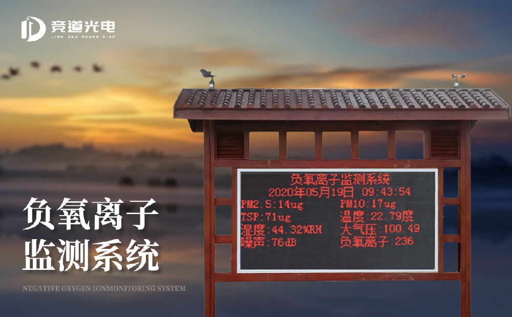 負氧離子監測系統 負氧離子監測系統